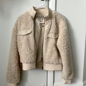 Express New never worn wool Sherpa